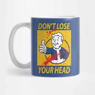 Vault Boy Fallout Blood Poster Mug